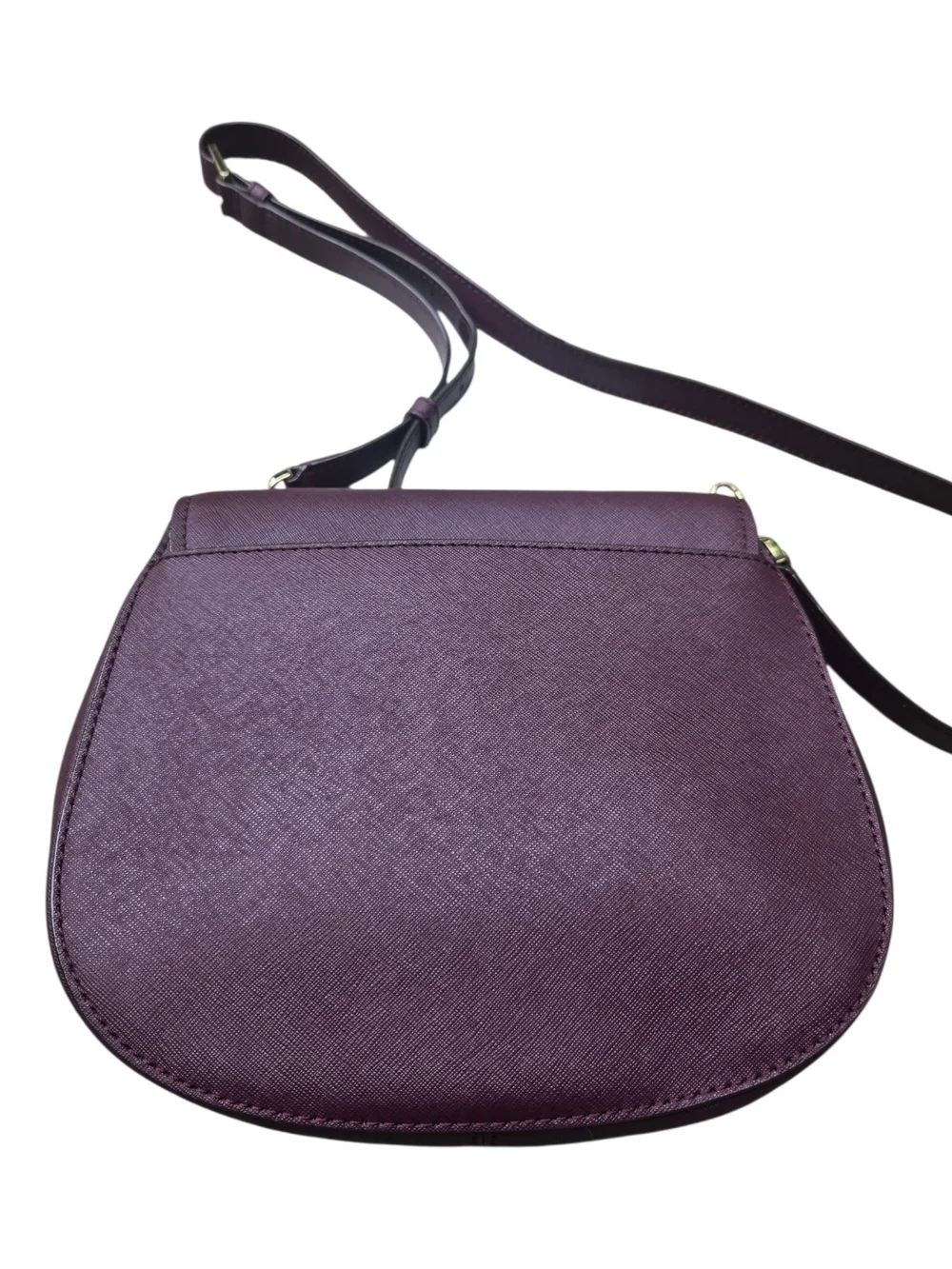Kate Spade New York Plum Saffiano Leather Crossbody Bag
